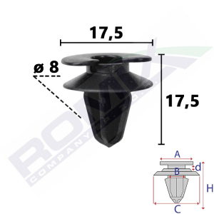 spinka tapicerska A14950
