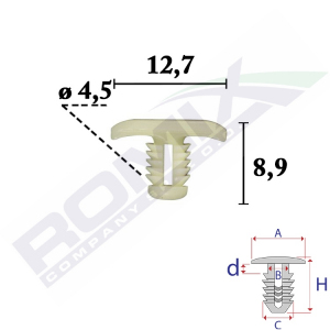 spinka uszczelki C70629