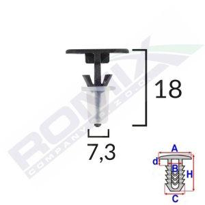 spinka uszczelki C50844