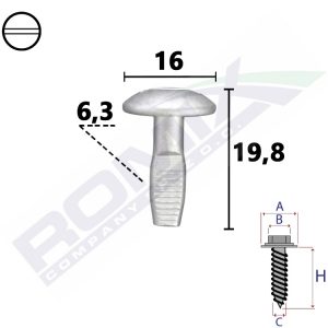 wkręt specjalistyczny C30718