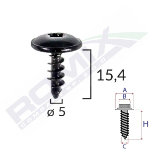 wkręt montażowy C70510