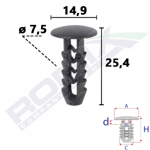 spinka tapicerska 10073