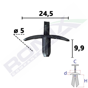 kołek rozporowy B25692