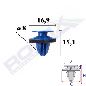 spinka listwy C70766