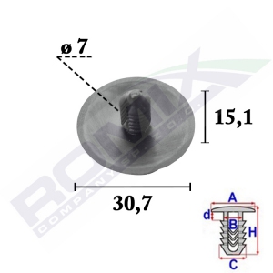 spinka nadkola C70338