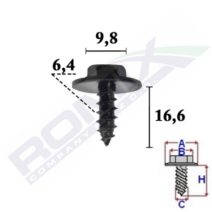 wkręt montażowy C70365