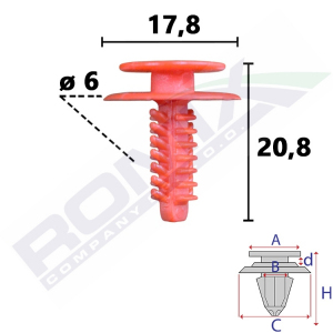 spinka tapicerska C10011