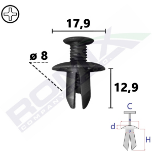 kołek rozporowy B25578