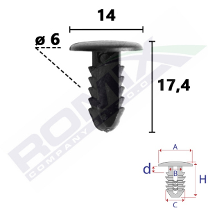 spinka tapicerska 10450