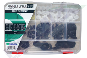 Zestaw spinek S-02 - spinki tapicerskie