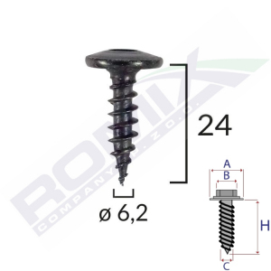 wkręt montażowy C60393